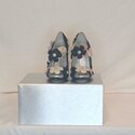 Francheska, Open Toed Flower Heels