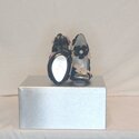 Francheska, Open Toed Flower Heels
