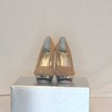 Francheska, Studded Suede Platform Heels