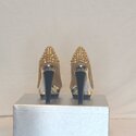 Francheska, Studded Suede Platform Heels