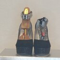 Francheska, Wedge Sparkle Heels