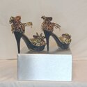 Francheska, Animal Print Platform Heels