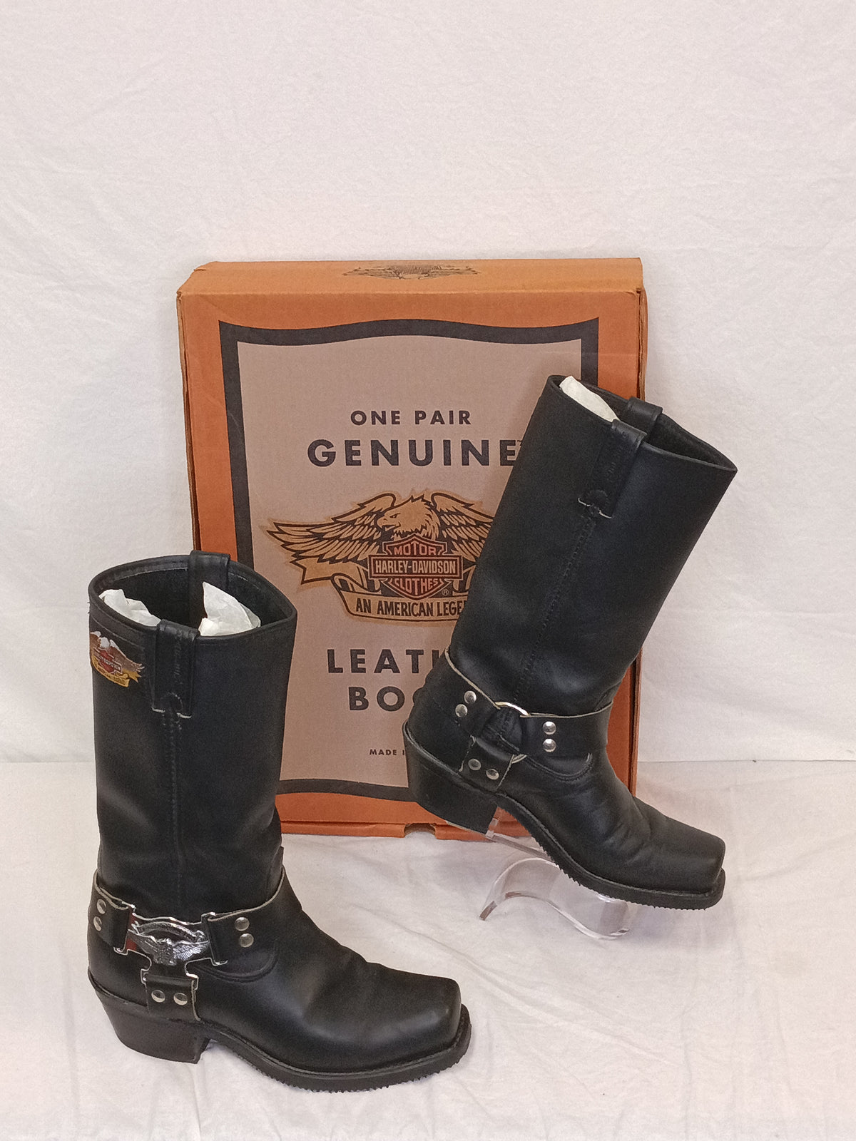 Vintage in Box Harley Davidson Boots