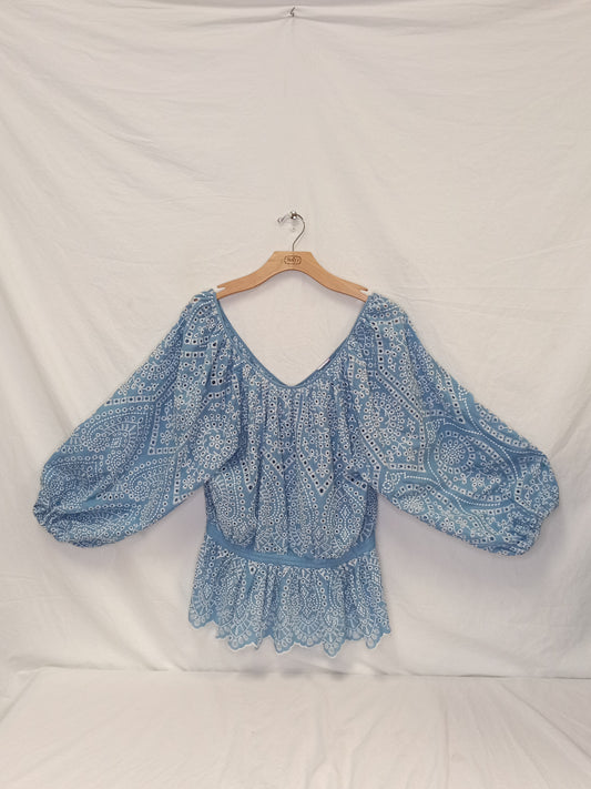Elie Tahari Cotton Blouse