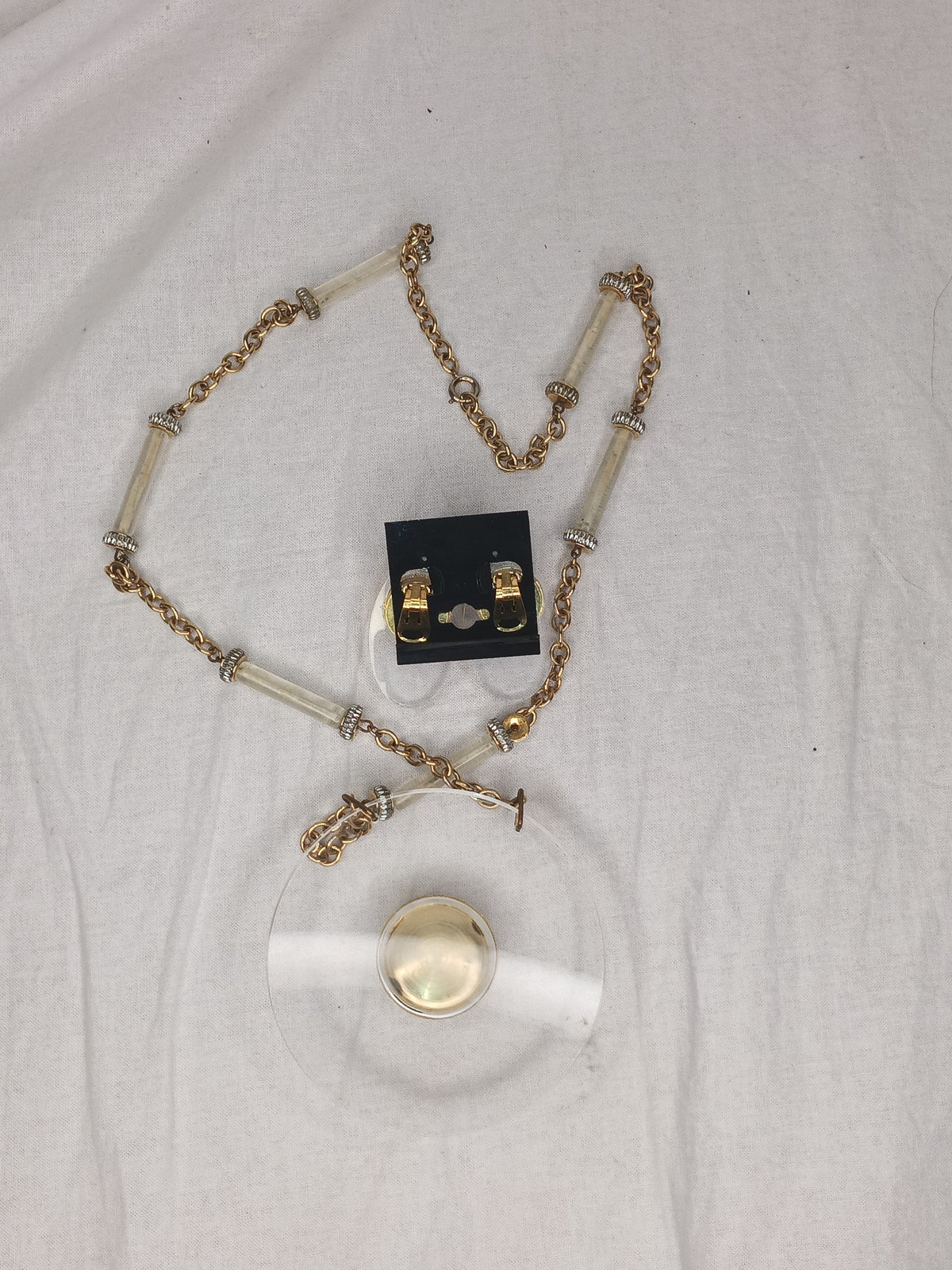 Vintage  Richelieu Necklace & Earrings Set