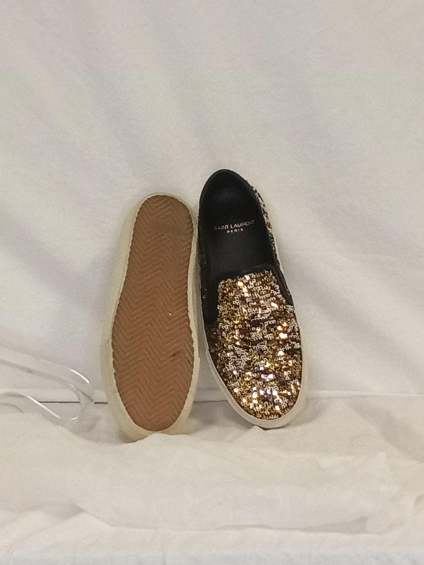 St Laurent Slip On Skate Sneakers
