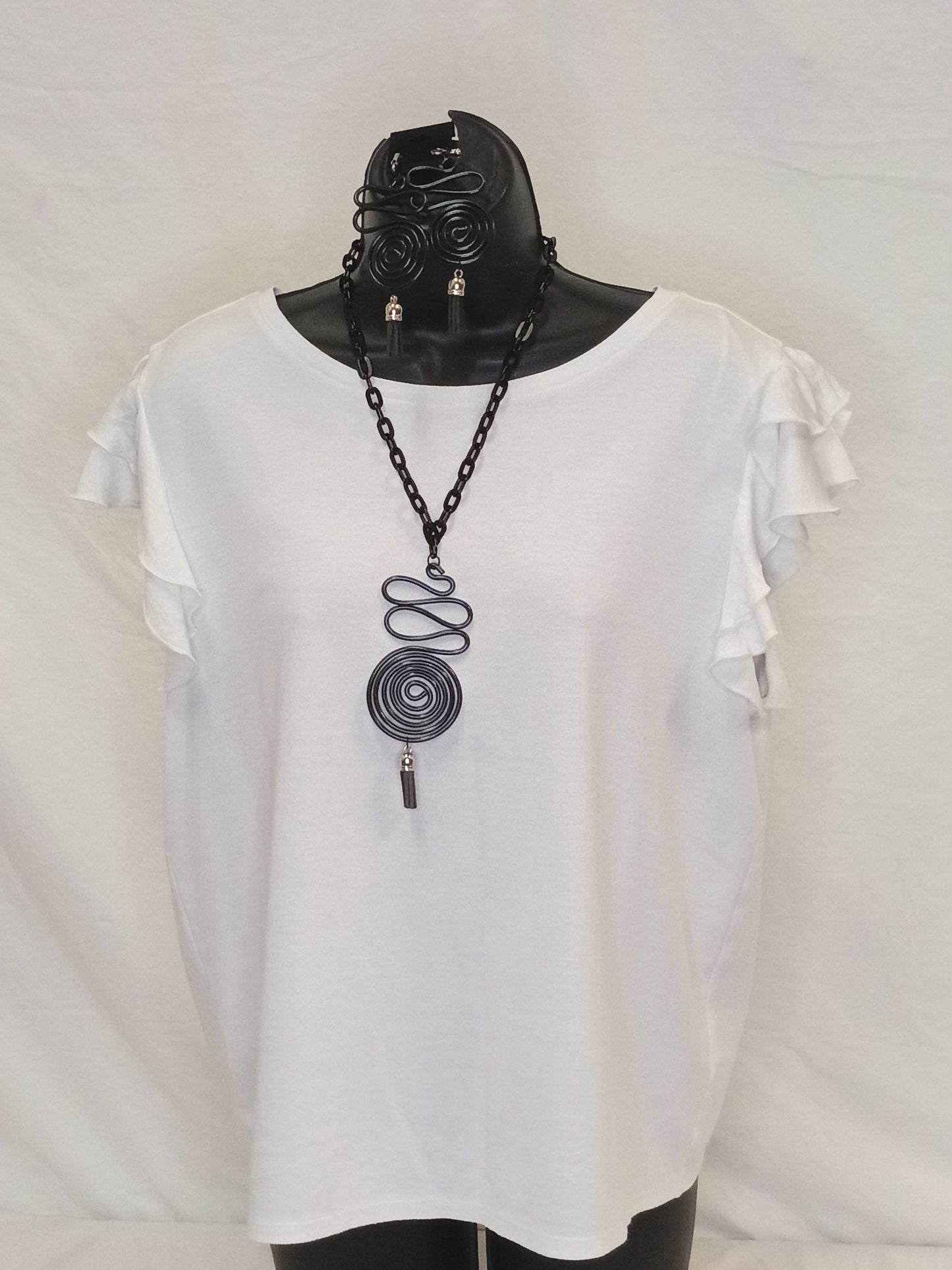 Modernist Earrings & Necklace Set