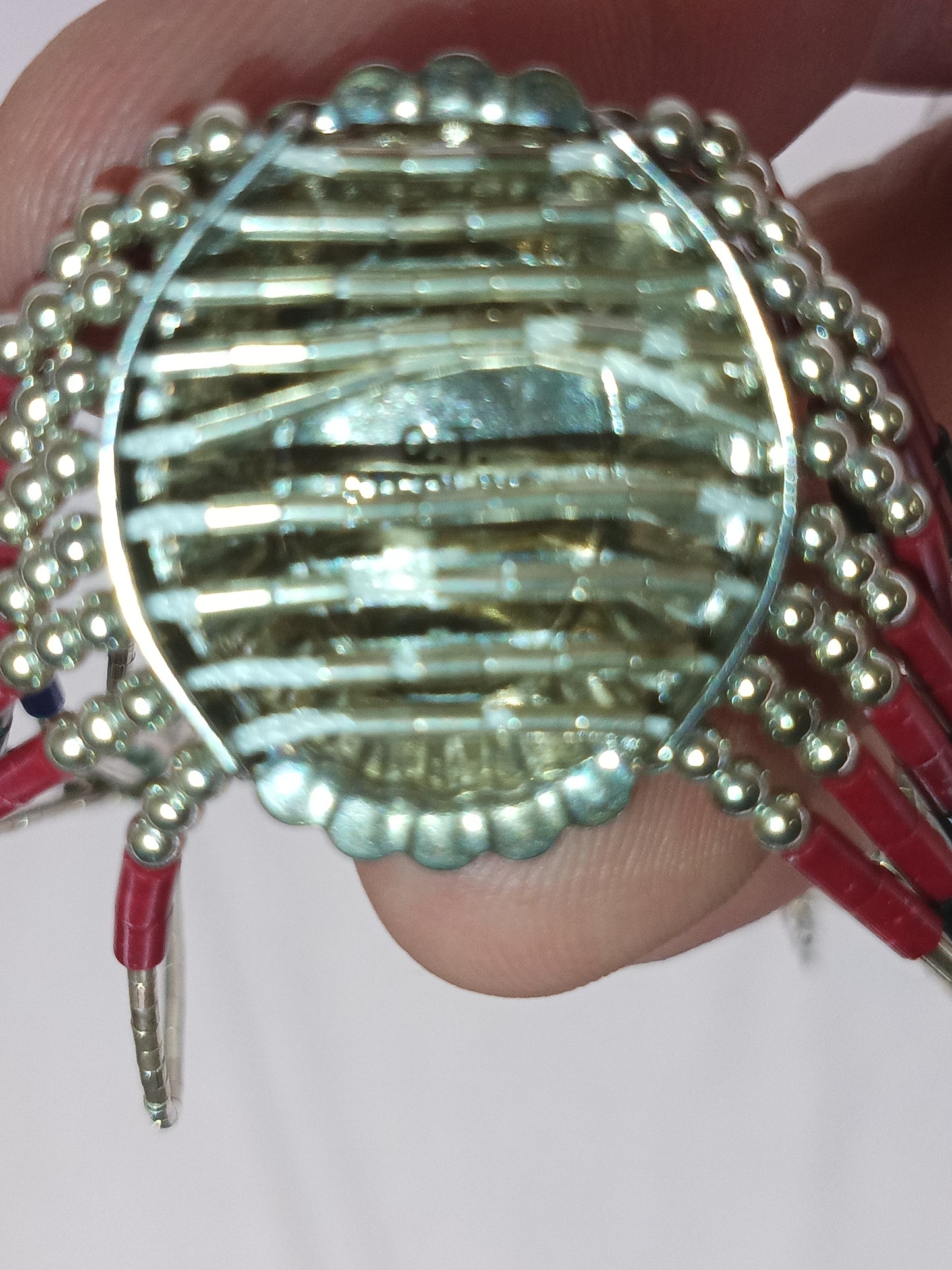 Quoc Turquoise Inc Necklace & Bracelet Set