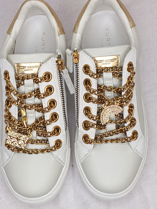 Kurt Geiger Platform Sneakers With Chain Laces