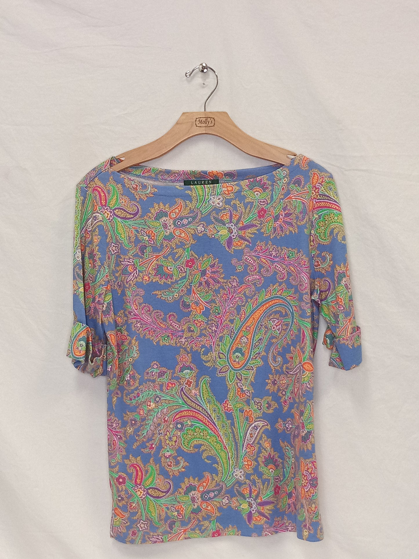 New With Tags Ralph Lauren Cotton Blouse