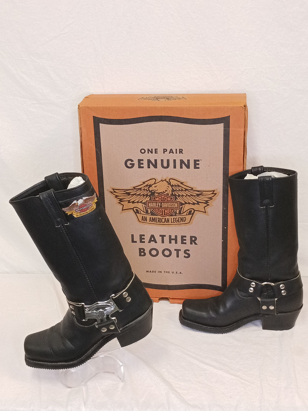 Vintage in Box Harley Davidson Boots