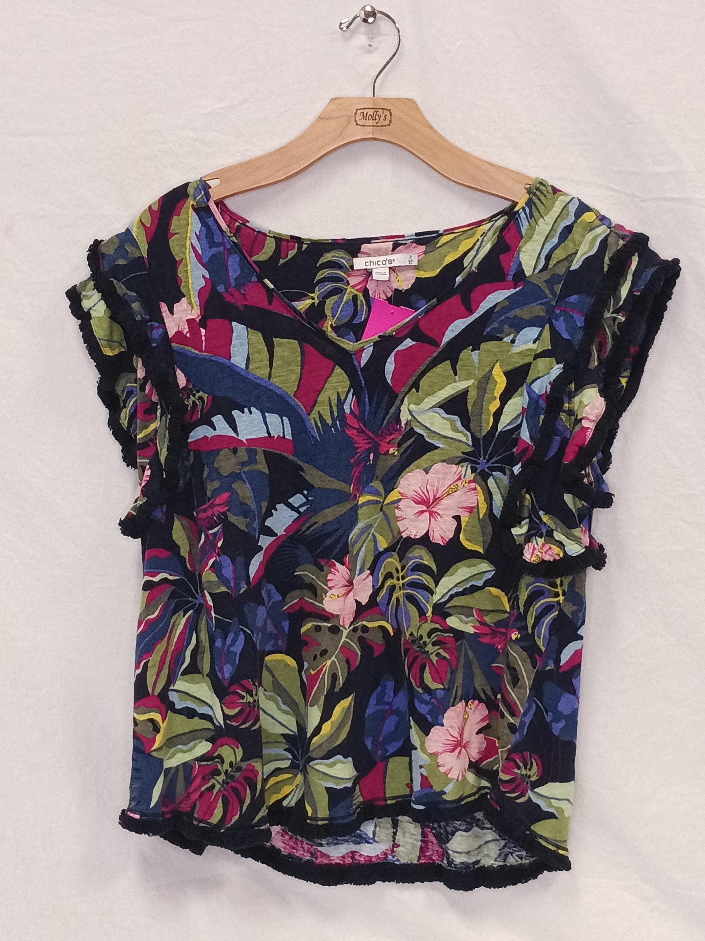 Chico's Linen Blouse