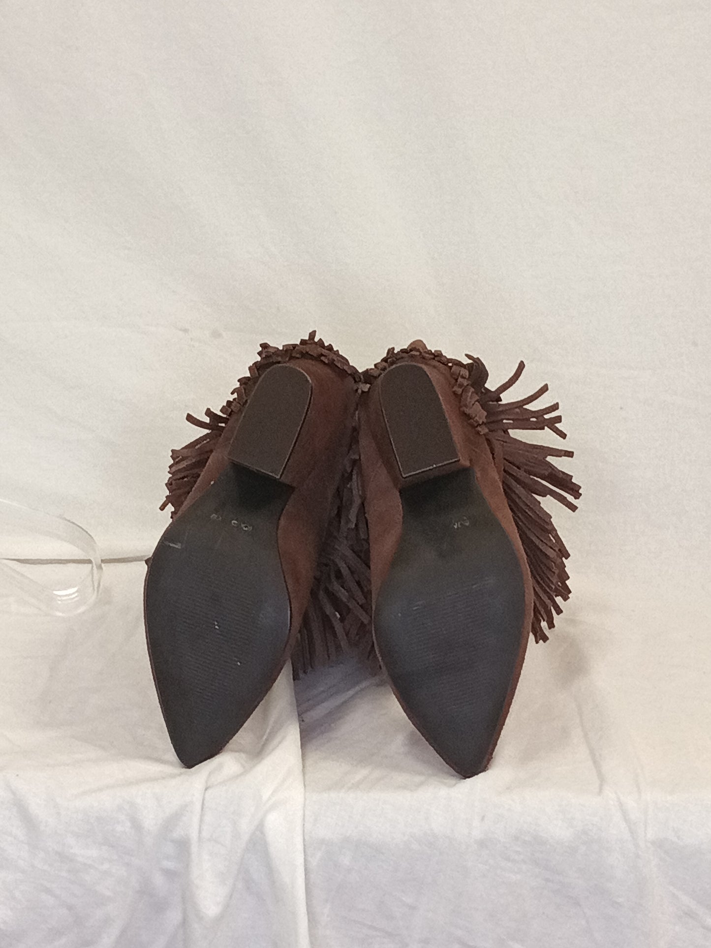 Mojo Moxie Fringe Boot Heels