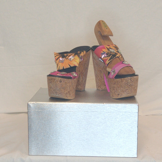 Strappy Platform Heels