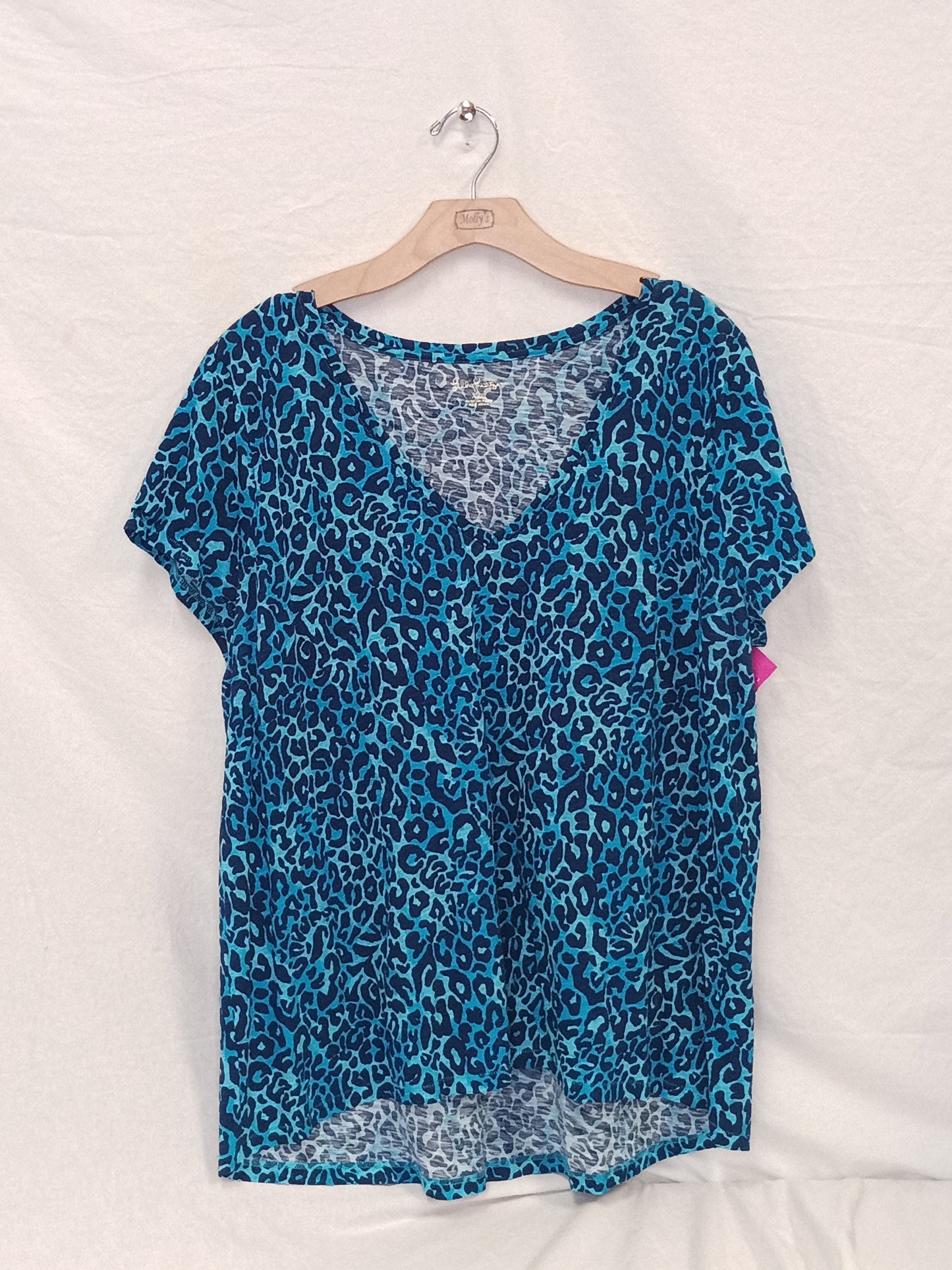 Lilly Pulitzer Cheetah Print Blouse