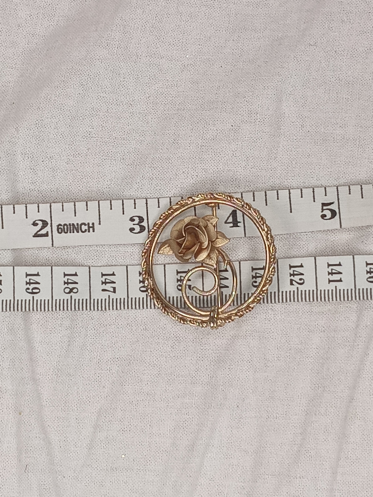 Vintage  INC Copyright Brooch