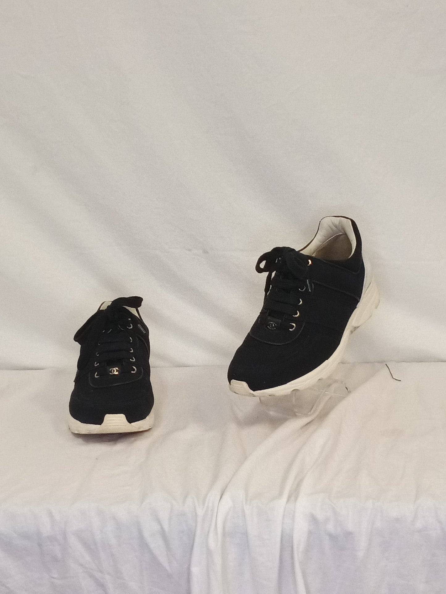 Chanel Swaco Logo Sneakers