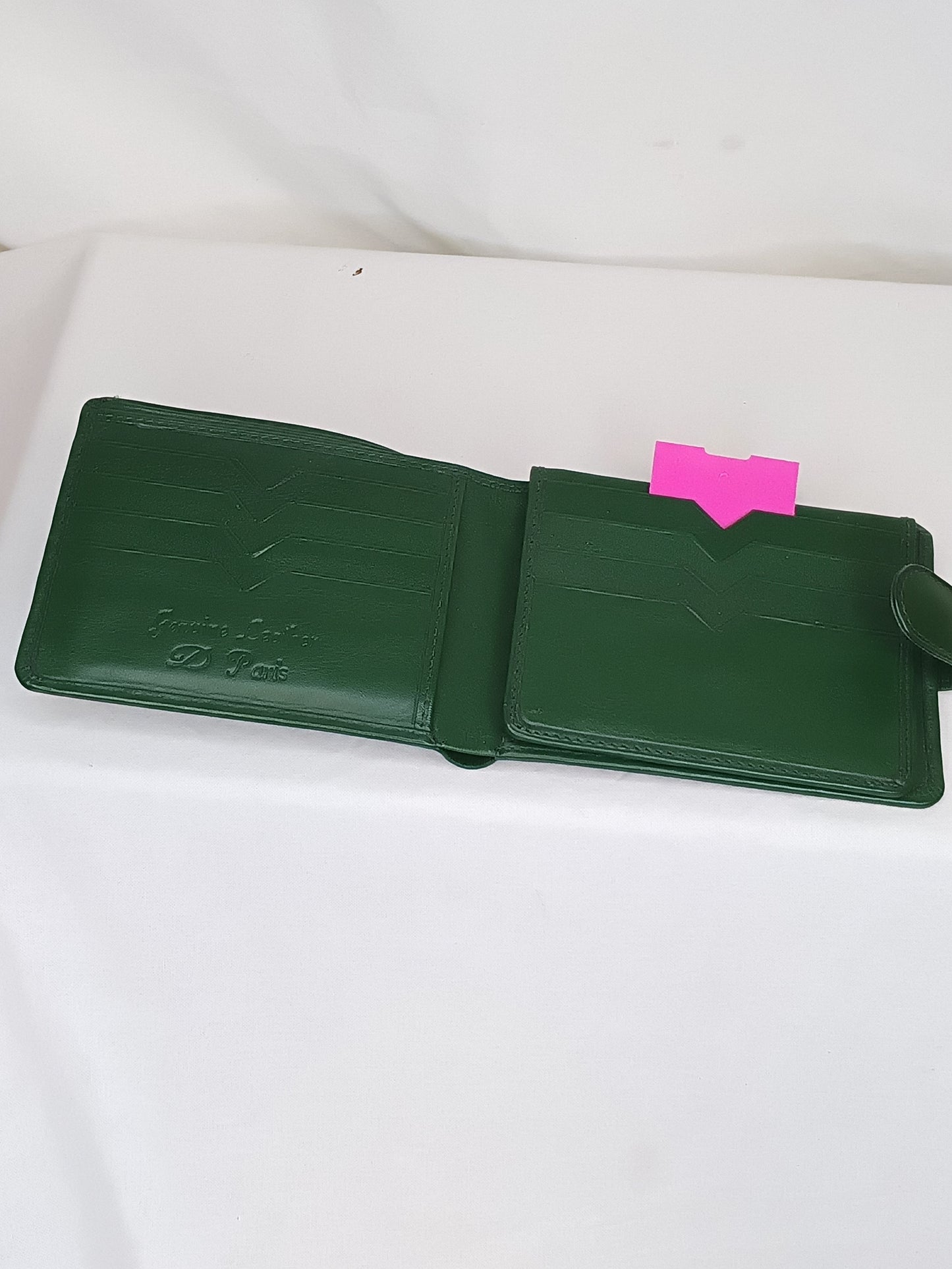 D Paris Leather Wallet