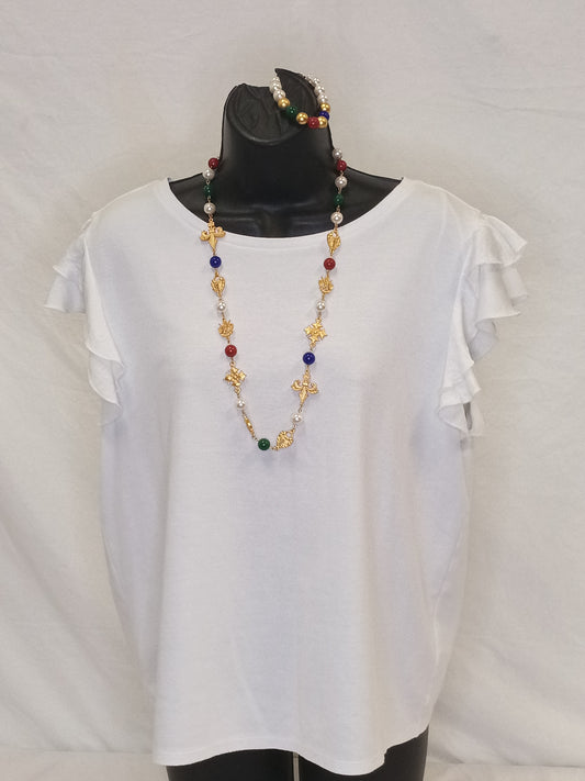 Vintage Napier Scarborough Collection Necklace & Bracelet