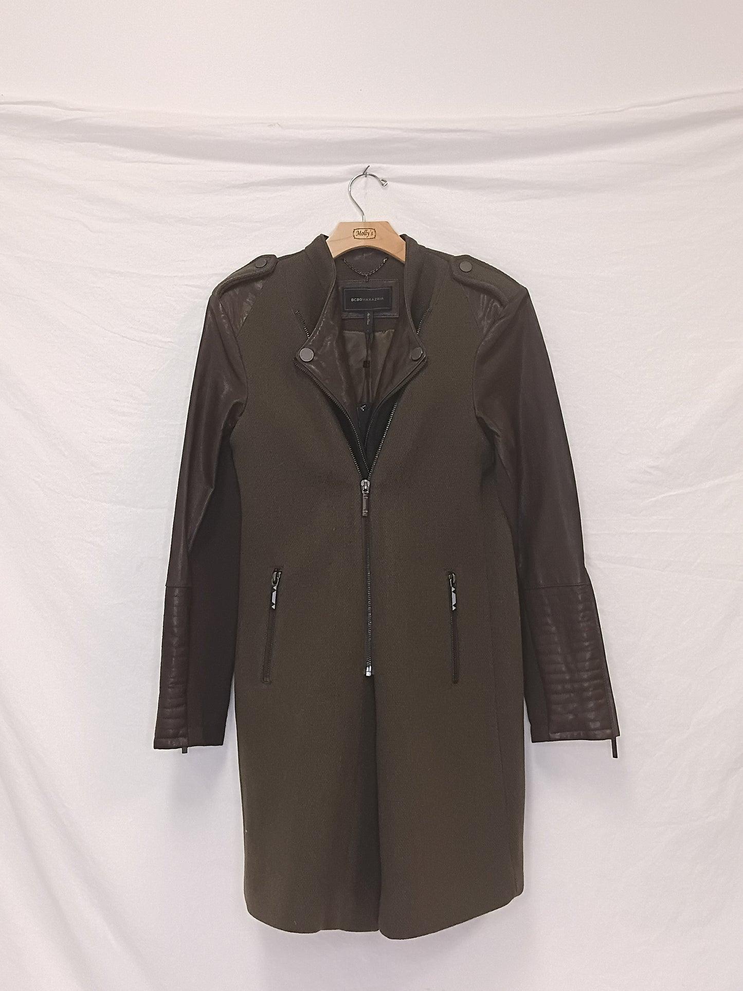 NWT BCBG Multi Zip Jacket