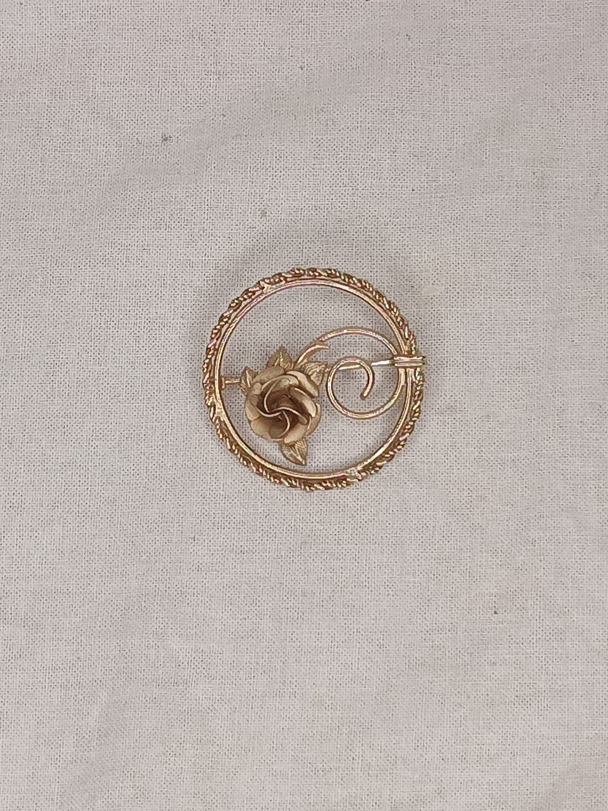 Vintage  INC Copyright Brooch