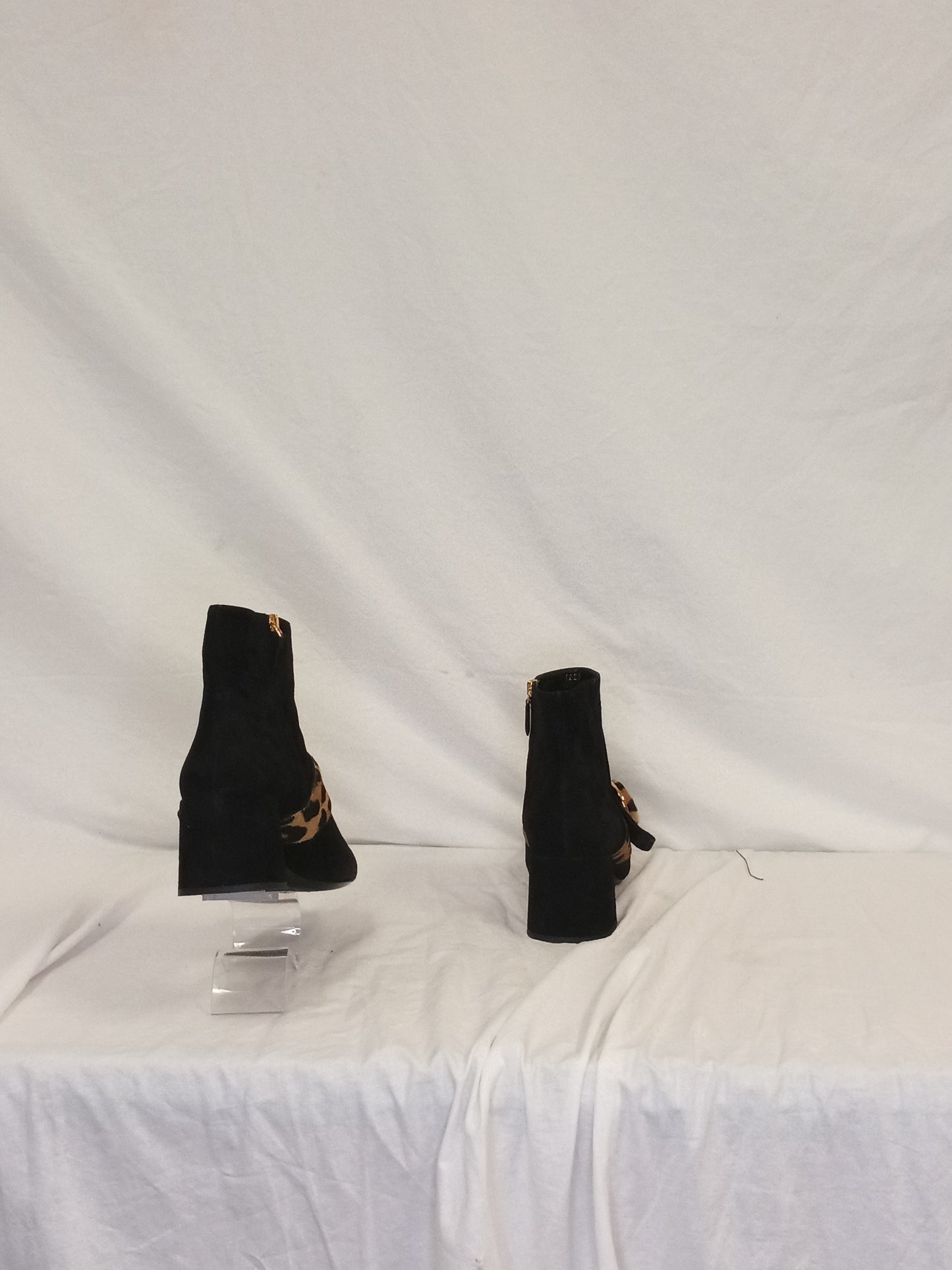 Prada Fur Accent Booties