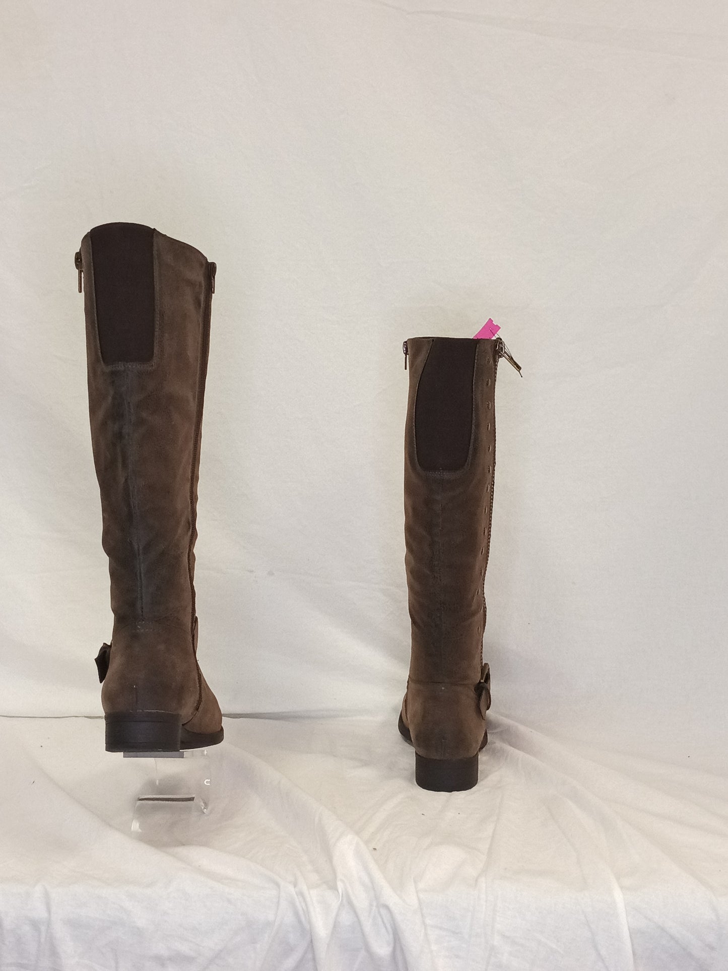 Curfew Rivet Knee High Boots