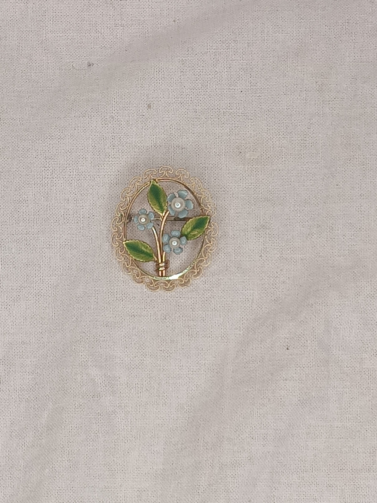 Vintage  Krementz Brooch