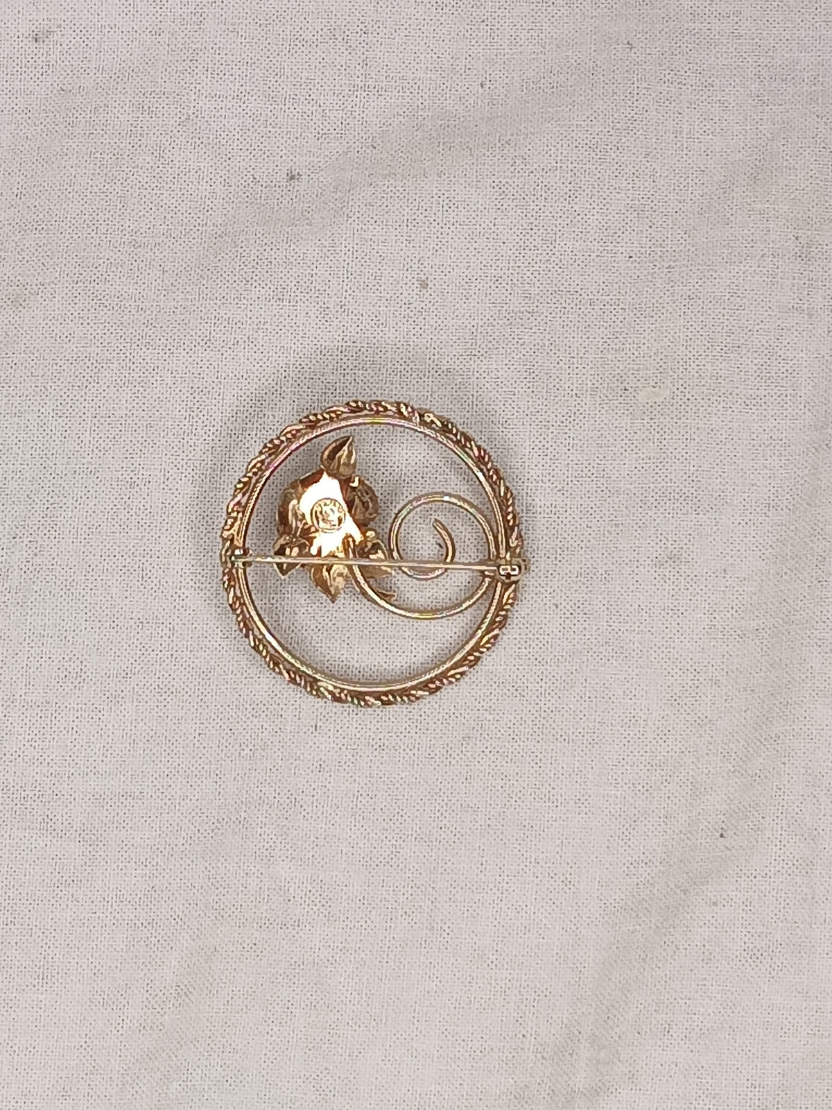 Vintage  INC Copyright Brooch