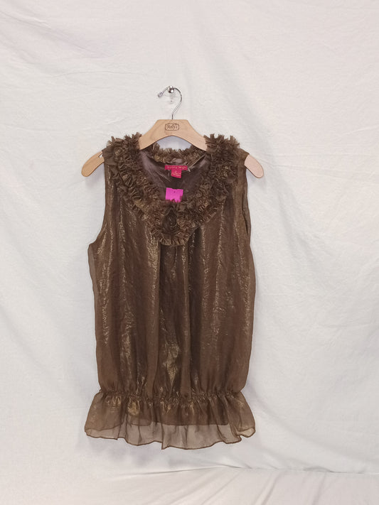 New With Tags  Sunny Leigh Blouse Imperial Dream