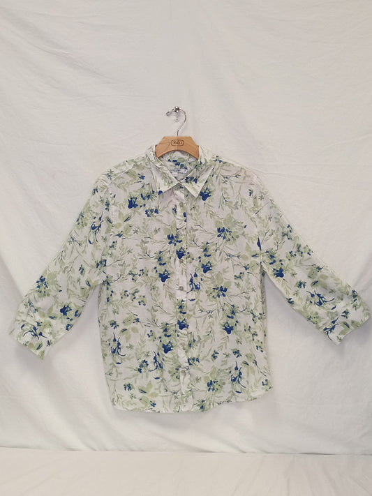 Chico's Linen Blouse