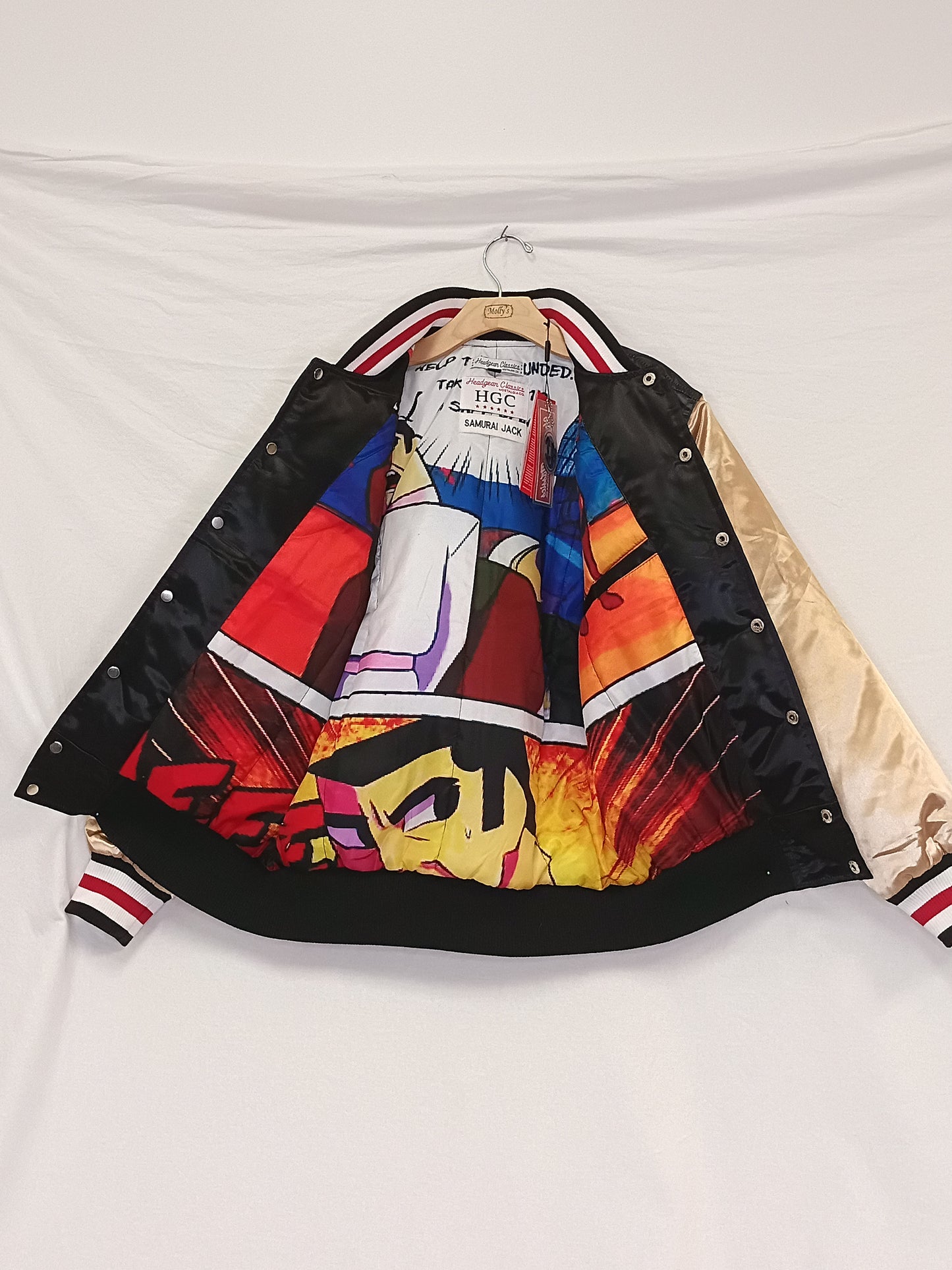 New With Tags Headgear Classics Samurai Jack Bomber Jacket