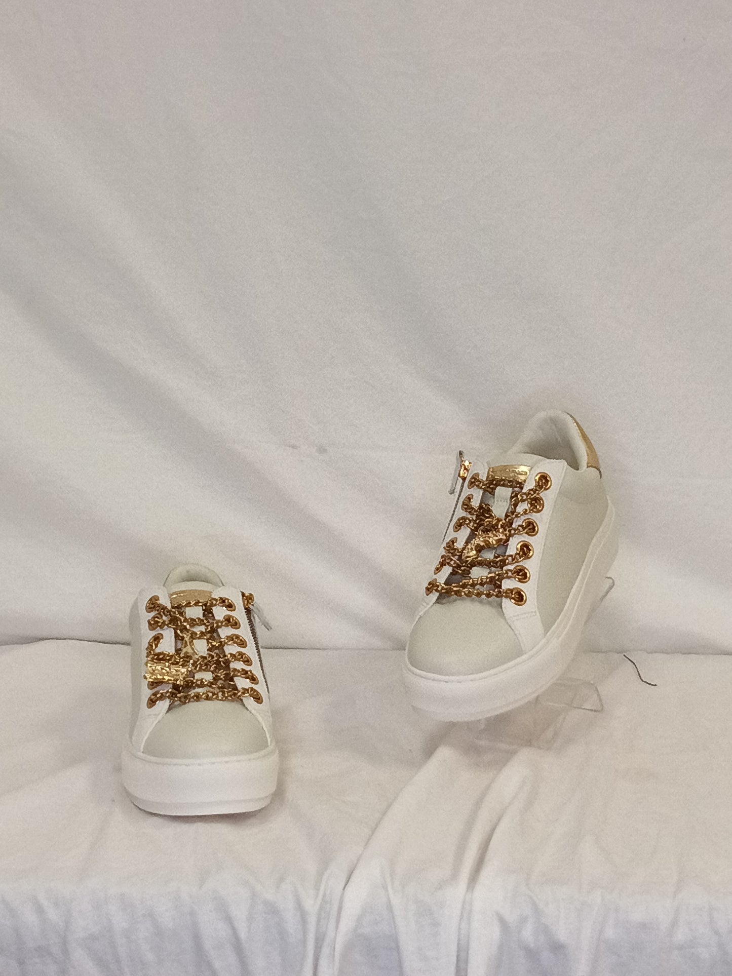 Kurt Geiger Platform Sneakers With Chain Laces