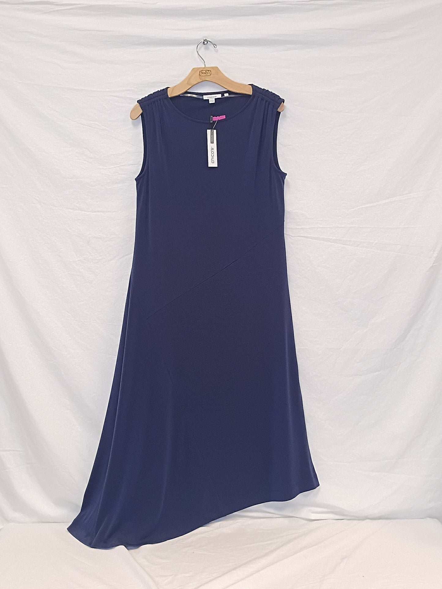 Chico's Asymmetric Maxi Dress