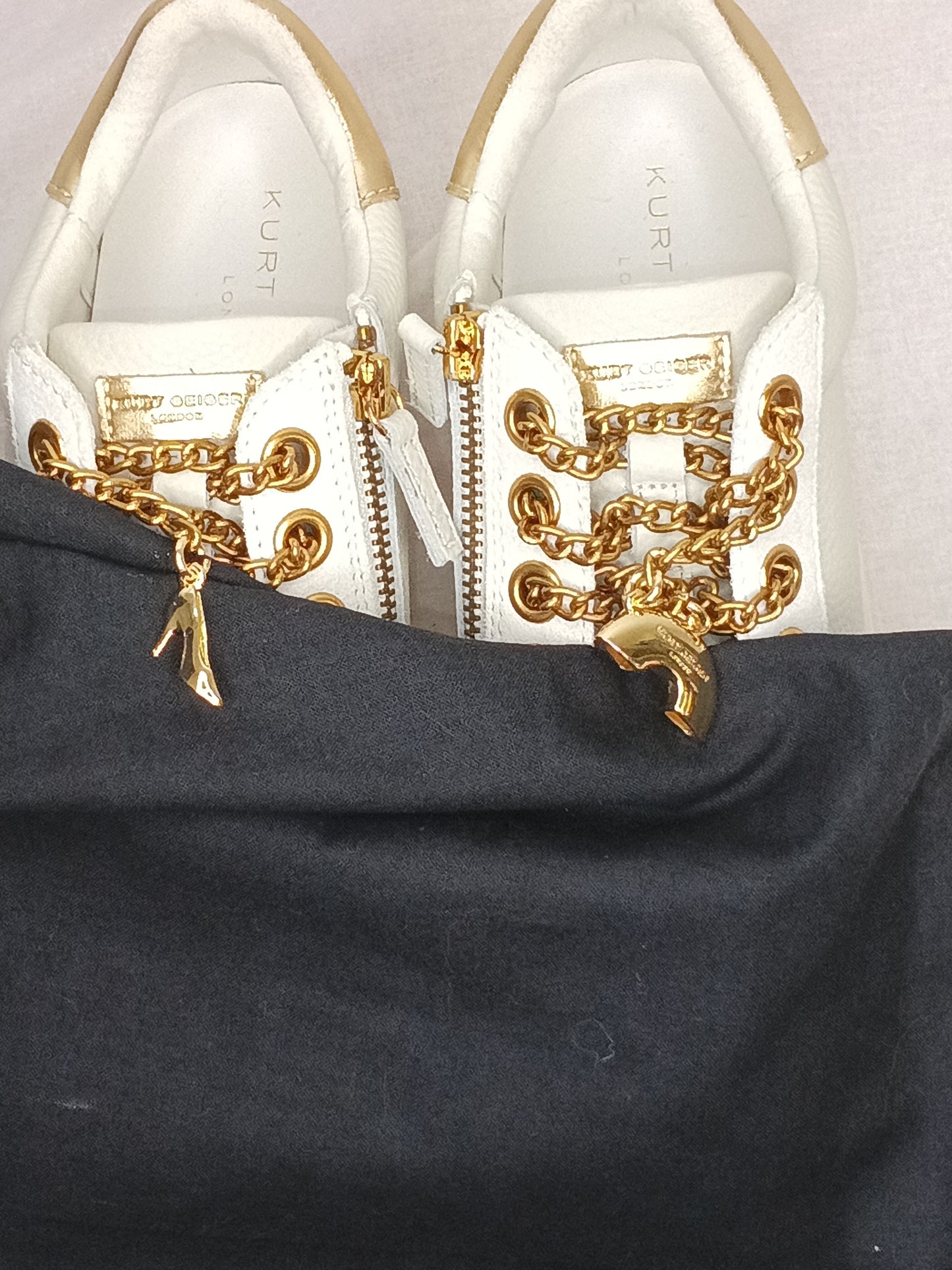 Kurt Geiger Platform Sneakers With Chain Laces