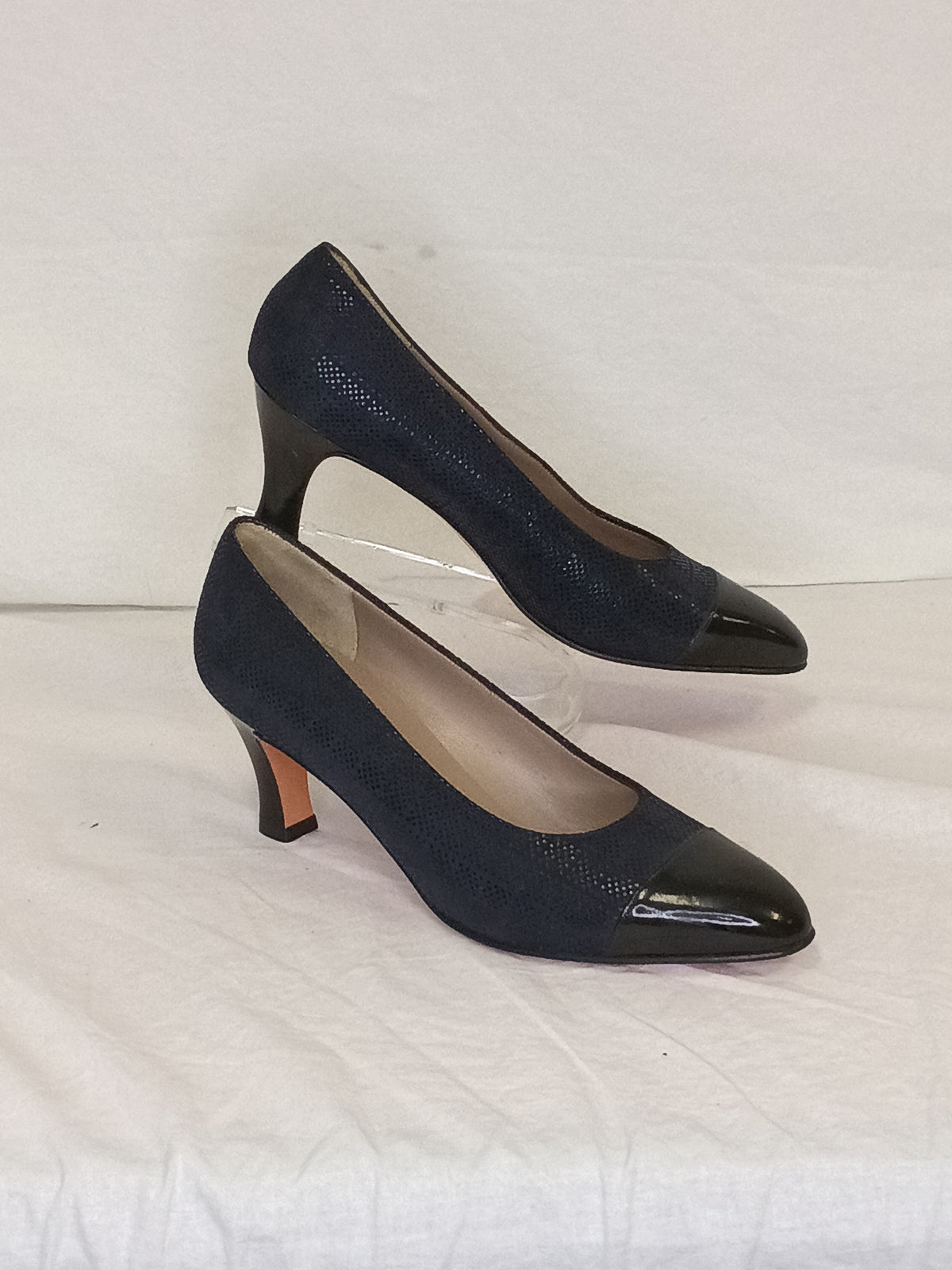 Salvatore Ferragamo Cap Toe Pumps