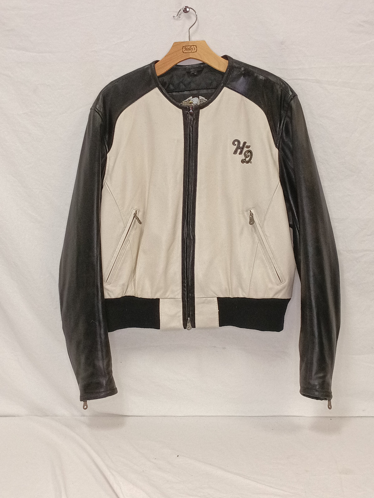 Vintage Harley Davidson Bowler Jacket AS IS