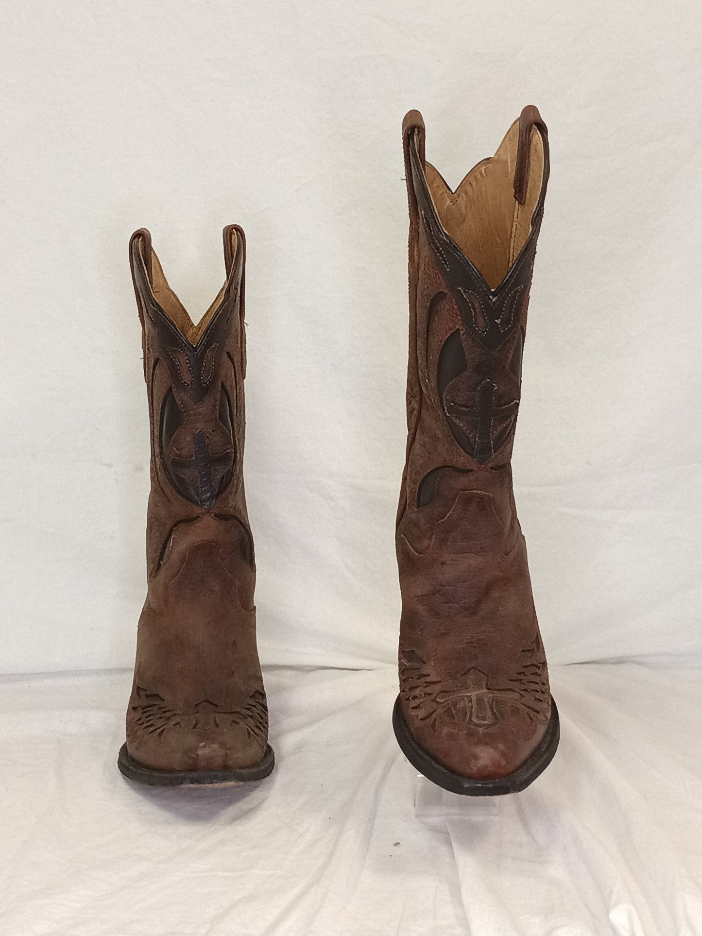 JB Dillon Winged Cross Cowgirl Boots