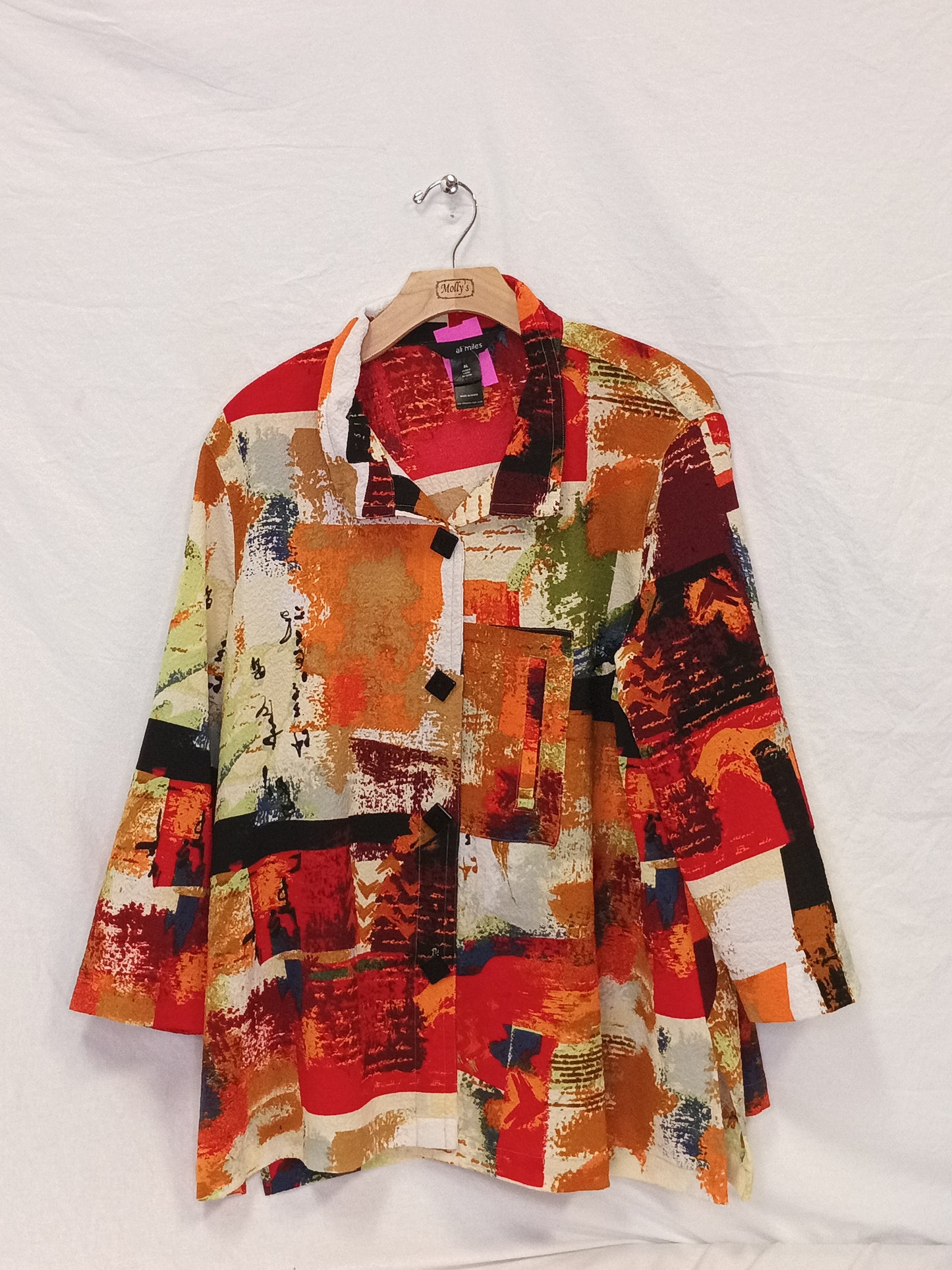 Ali Miles Button Up Blouse