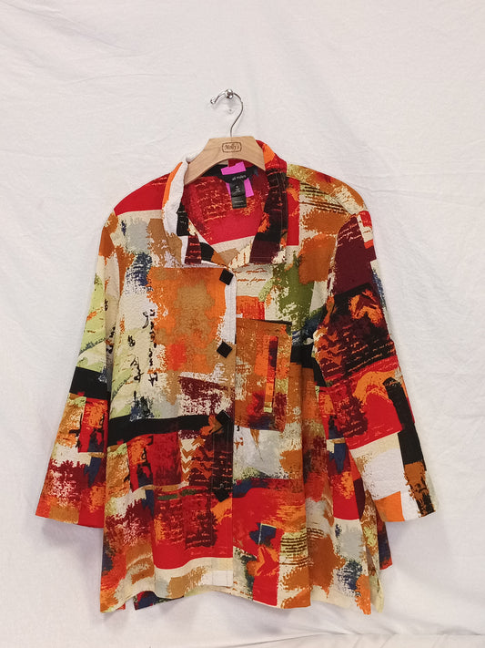 Ali Miles Button Up Blouse