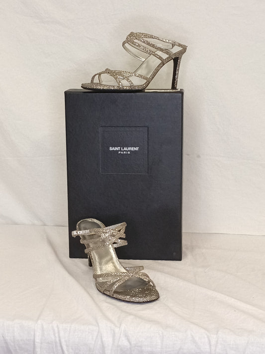 St Laurent Sandal Stilettos