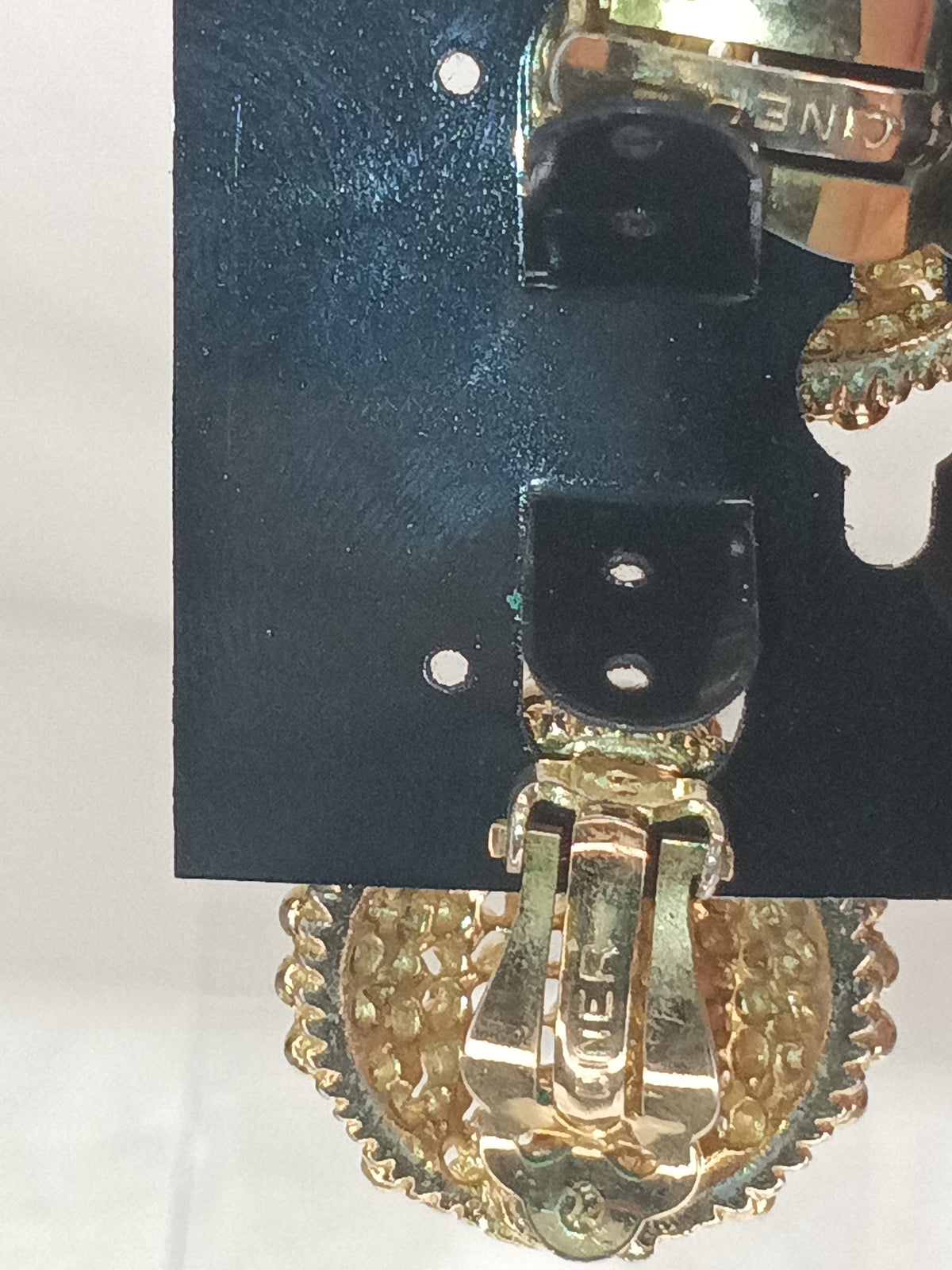 Vintage  Ciner Signed Clip Earrings