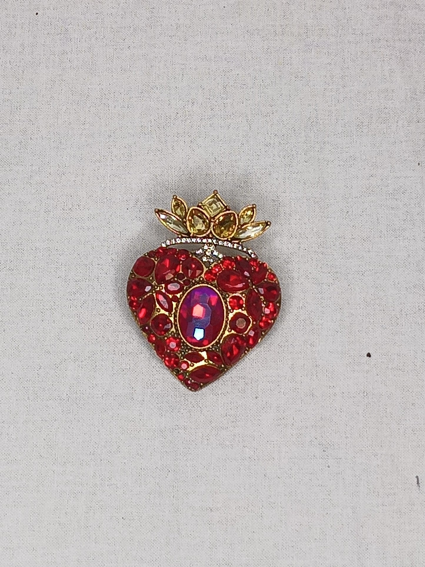 Crowned Heart Pin