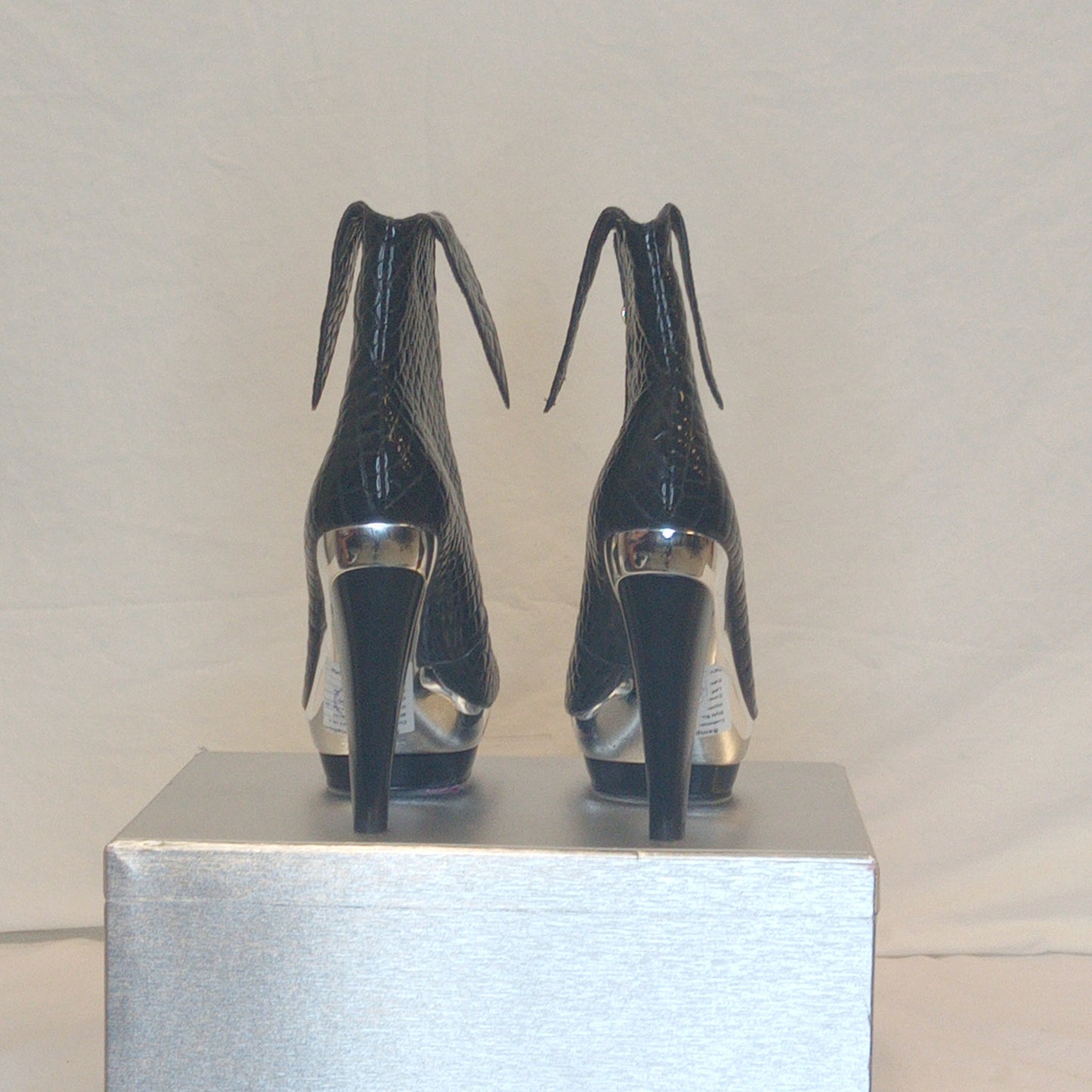 Scale Embossed Booties