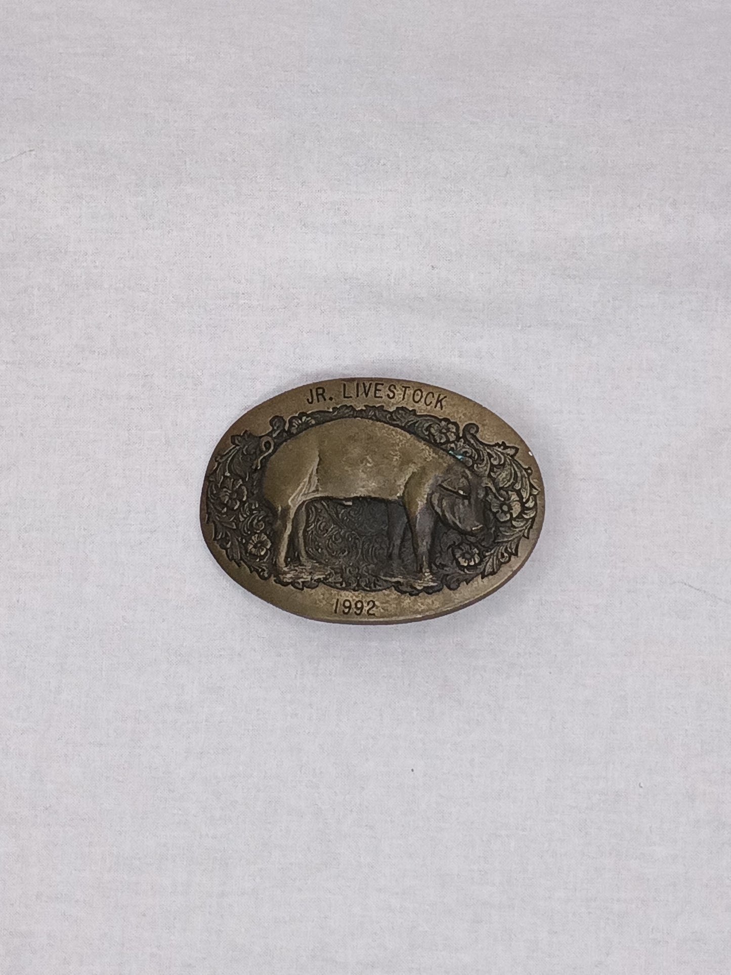Pig Belt Buckle Award Design Medals Inc