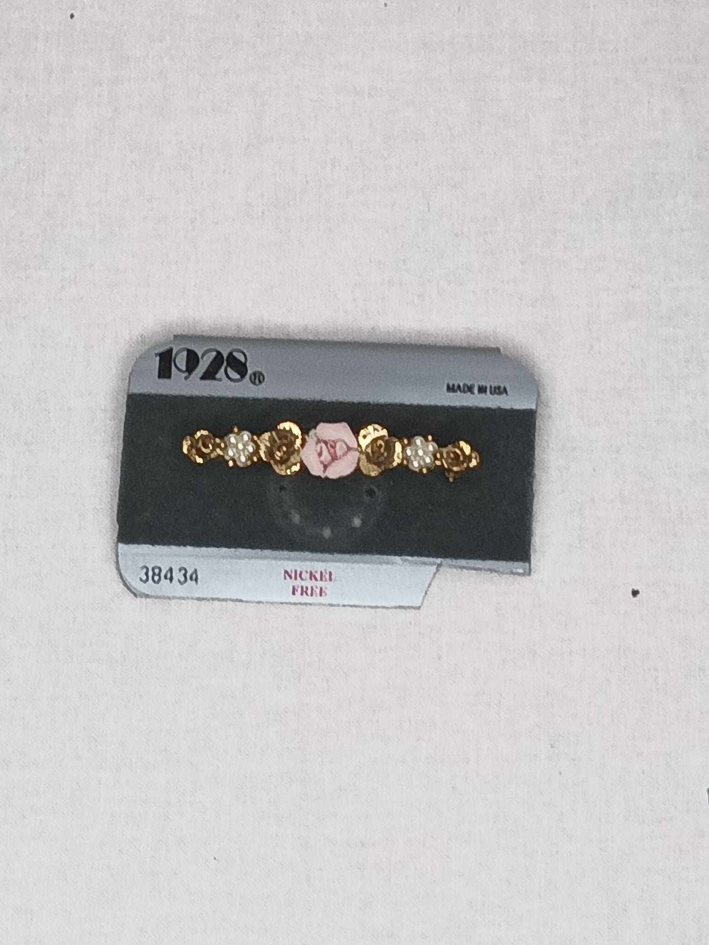 1928 Rose Pendant Brooch