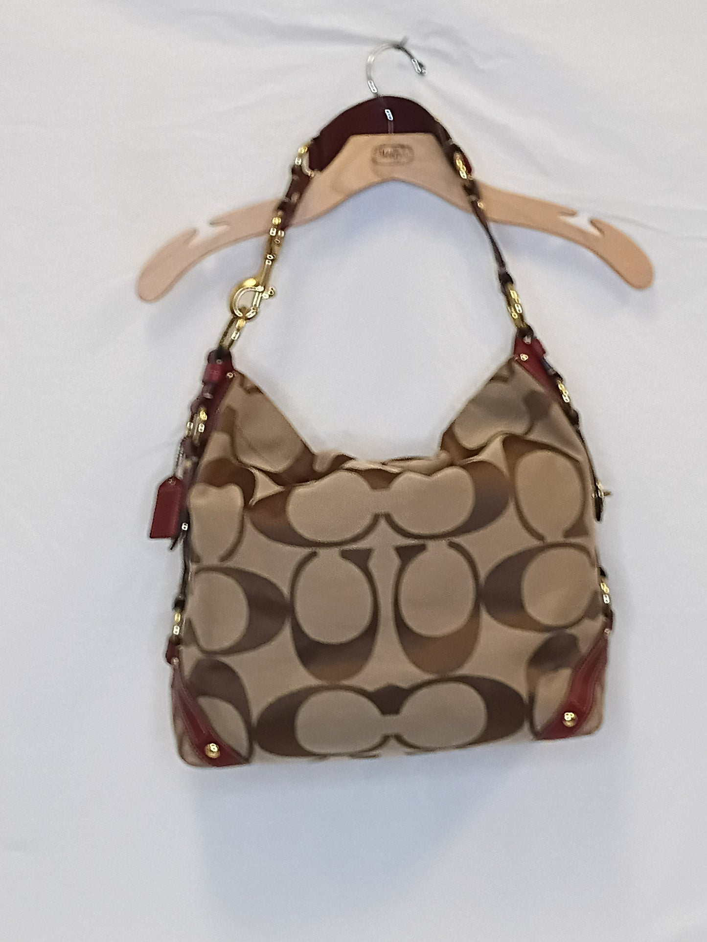 Vintage Coach Carly Hobo