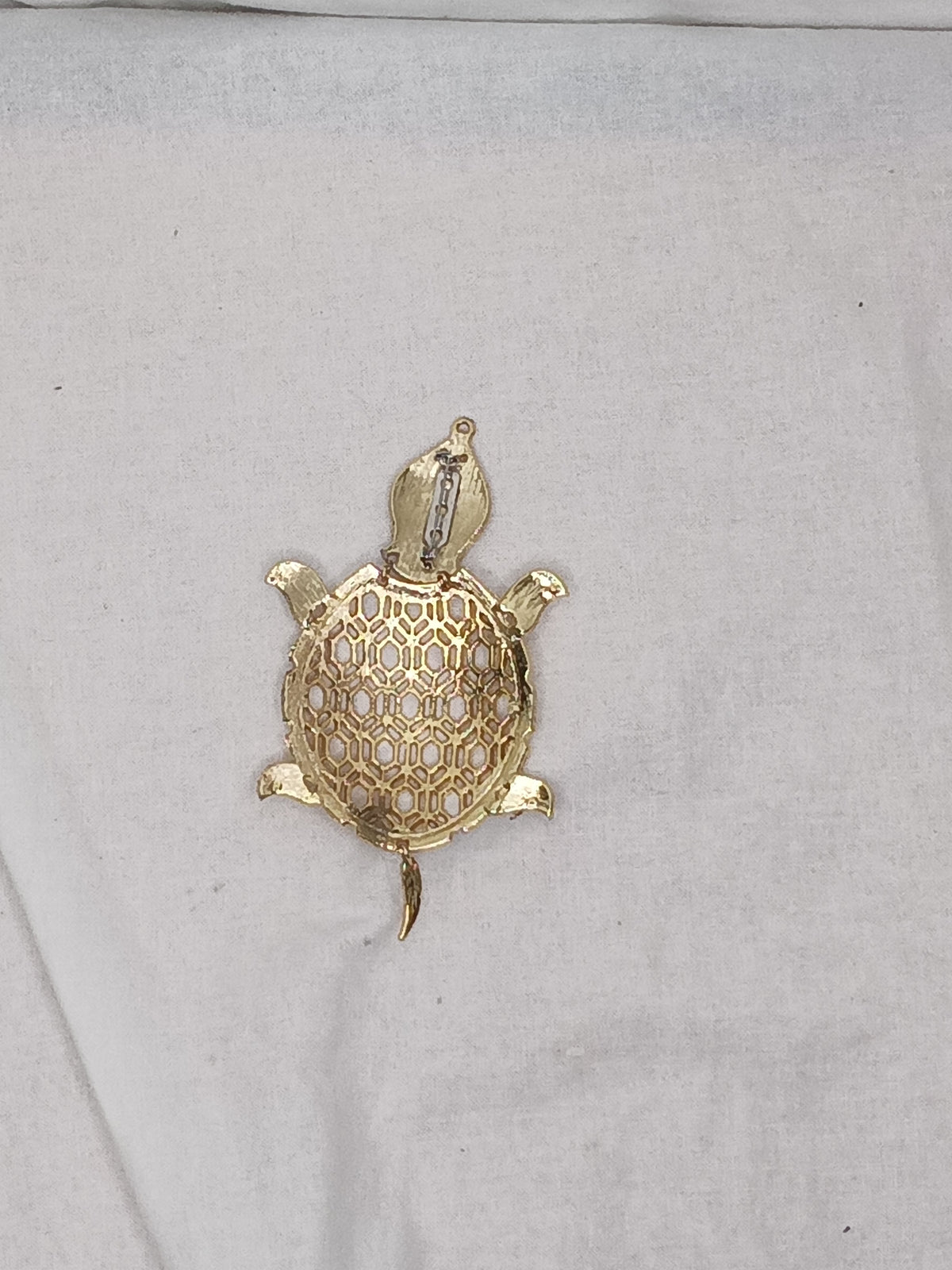 Vintage  Turtle Brooch