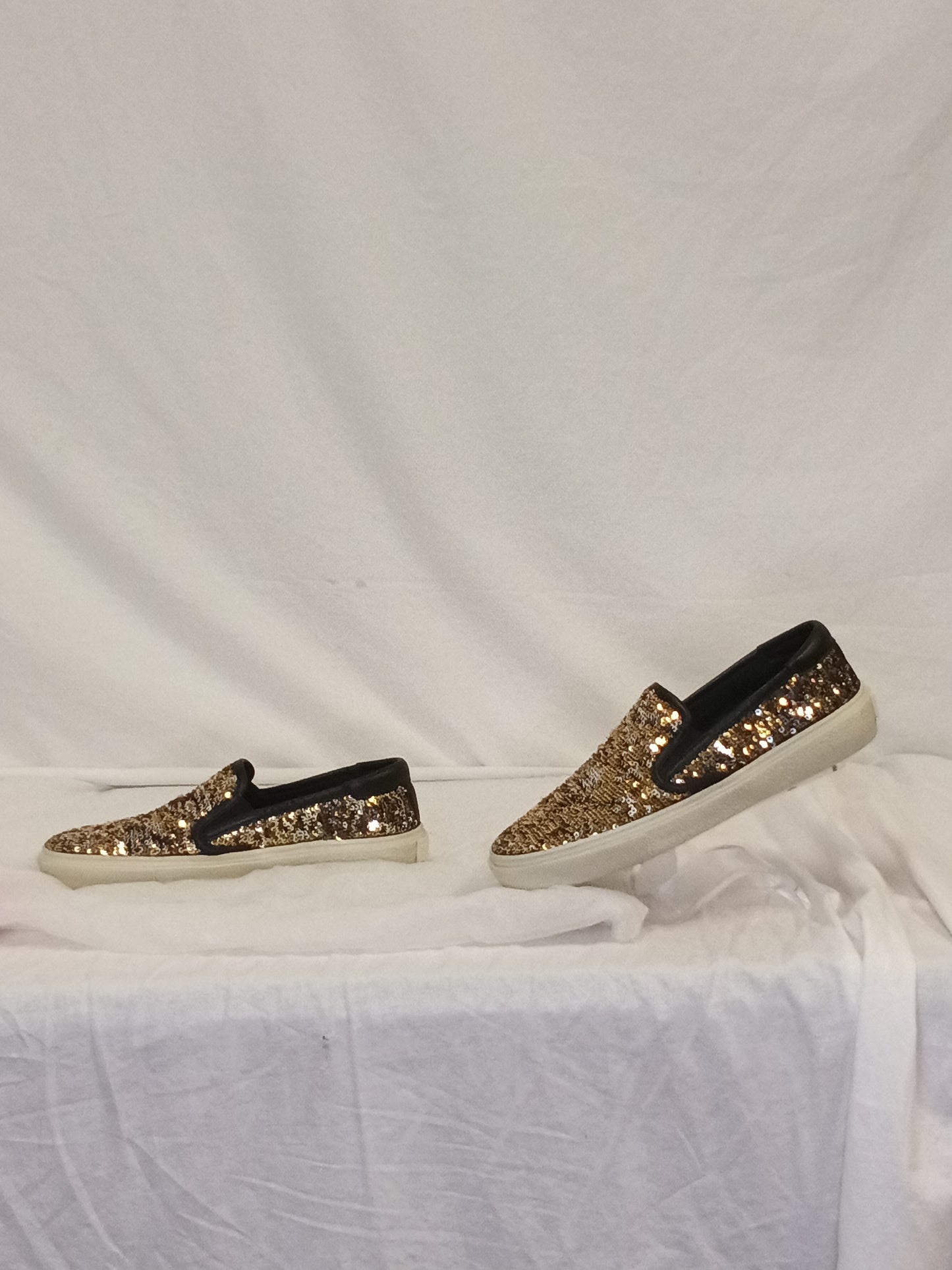 St Laurent Slip On Skate Sneakers