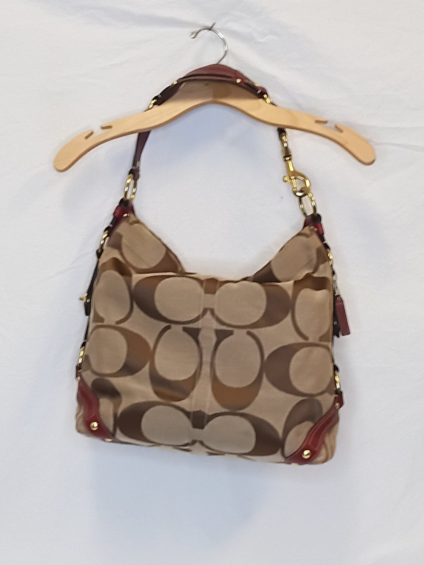 Vintage Coach Carly Hobo